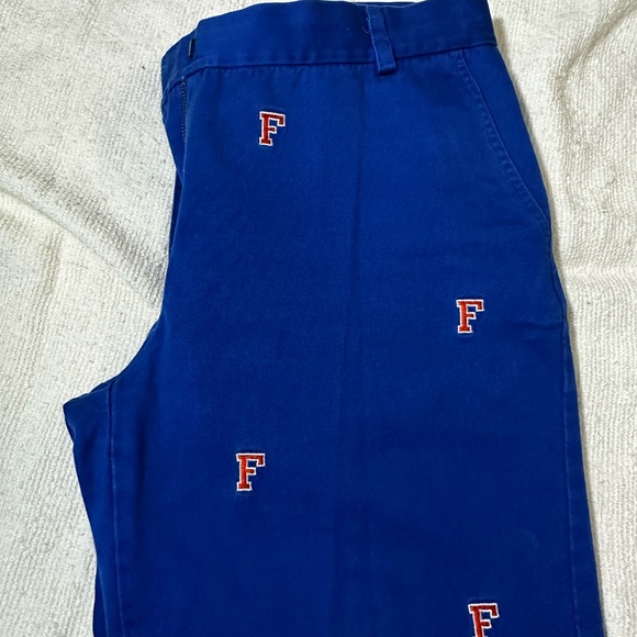 Blue Florida Gators pants. Preppy GameDay. Coastal, frat, dadcore, football - Picture 4 of 5